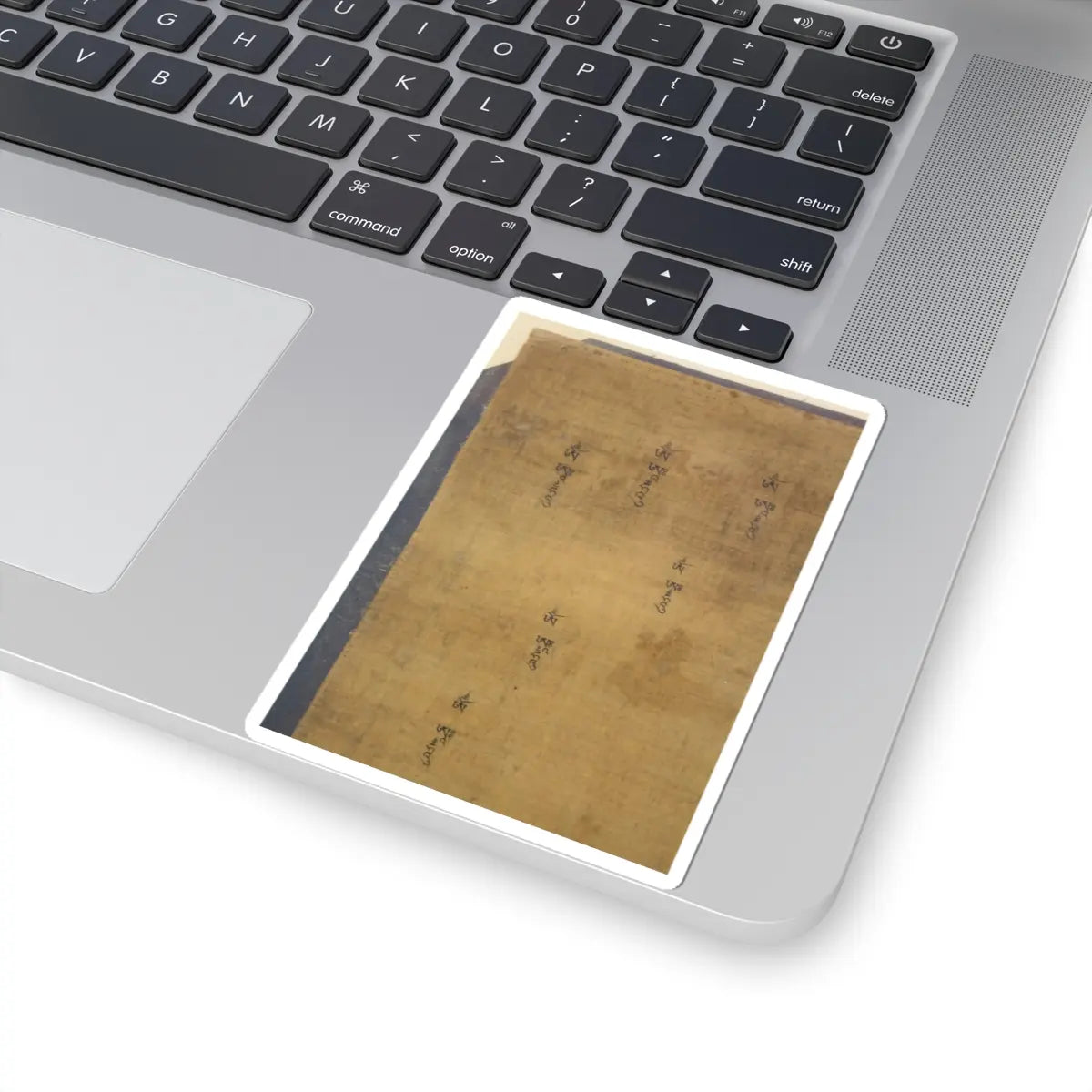 unknown - Sadaksari-Lokeshvara Surrounded by Manifestations and Monks - late 15th century v10 - STICKER Vinyl Kiss-Cut Decal