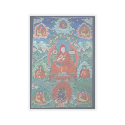unknown - Sakya Pandita - 18th century - STICKER Vinyl Kiss-Cut Decal