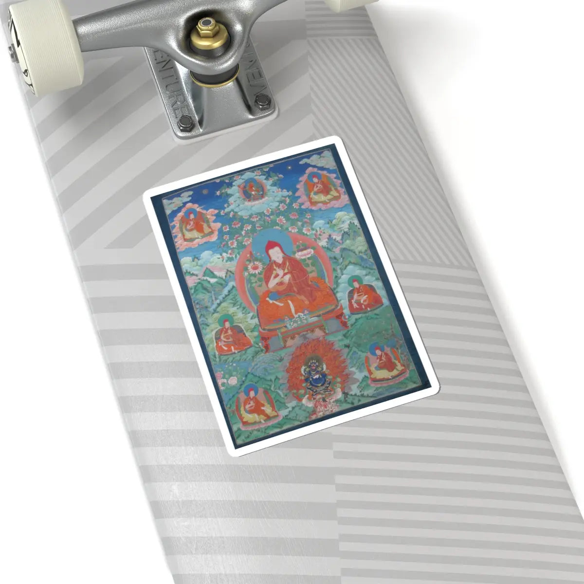unknown - Sakya Pandita - 18th century - STICKER Vinyl Kiss-Cut Decal
