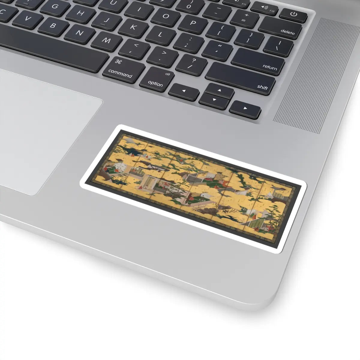 unknown - Scenes from the Tales of Ise - first half of the 17th century v1 - STICKER Vinyl Kiss-Cut Decal