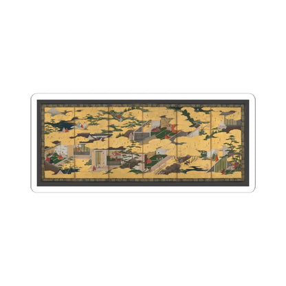 unknown - Scenes from the Tales of Ise - first half of the 17th century v1 - STICKER Vinyl Kiss-Cut Decal