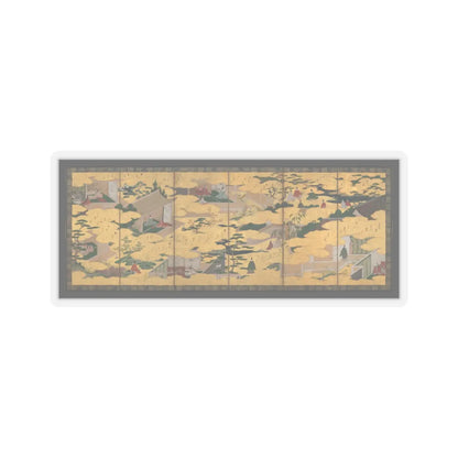unknown - Scenes from the Tales of Ise - first half of the 17th century v2 - STICKER Vinyl Kiss-Cut Decal