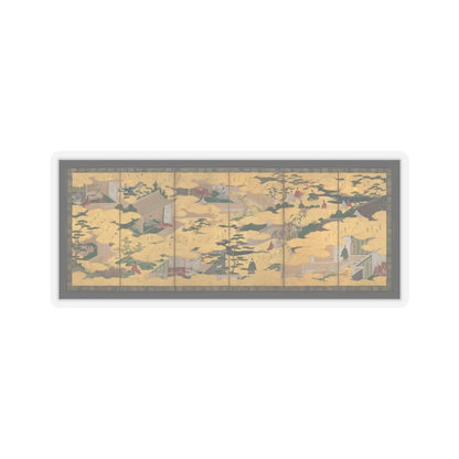 unknown - Scenes from the Tales of Ise - first half of the 17th century v2 - STICKER Vinyl Kiss-Cut Decal