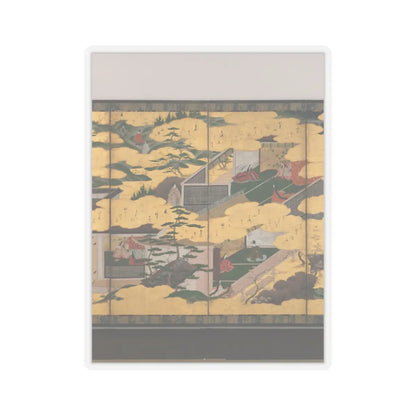 unknown - Scenes from the Tales of Ise - first half of the 17th century v4 - STICKER Vinyl Kiss-Cut Decal