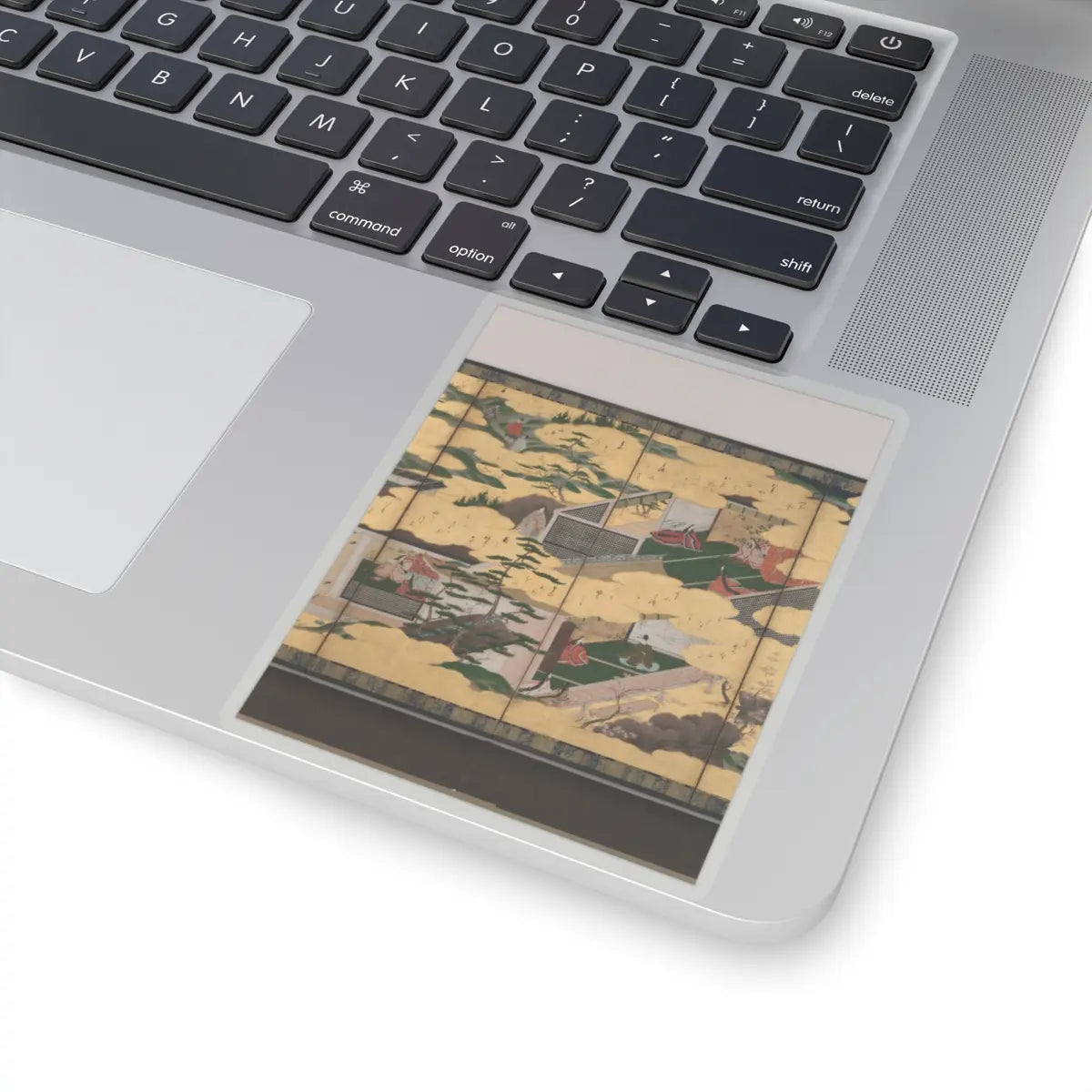 unknown - Scenes from the Tales of Ise - first half of the 17th century v4 - STICKER Vinyl Kiss-Cut Decal