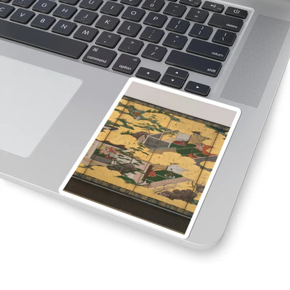 unknown - Scenes from the Tales of Ise - first half of the 17th century v4 - STICKER Vinyl Kiss-Cut Decal