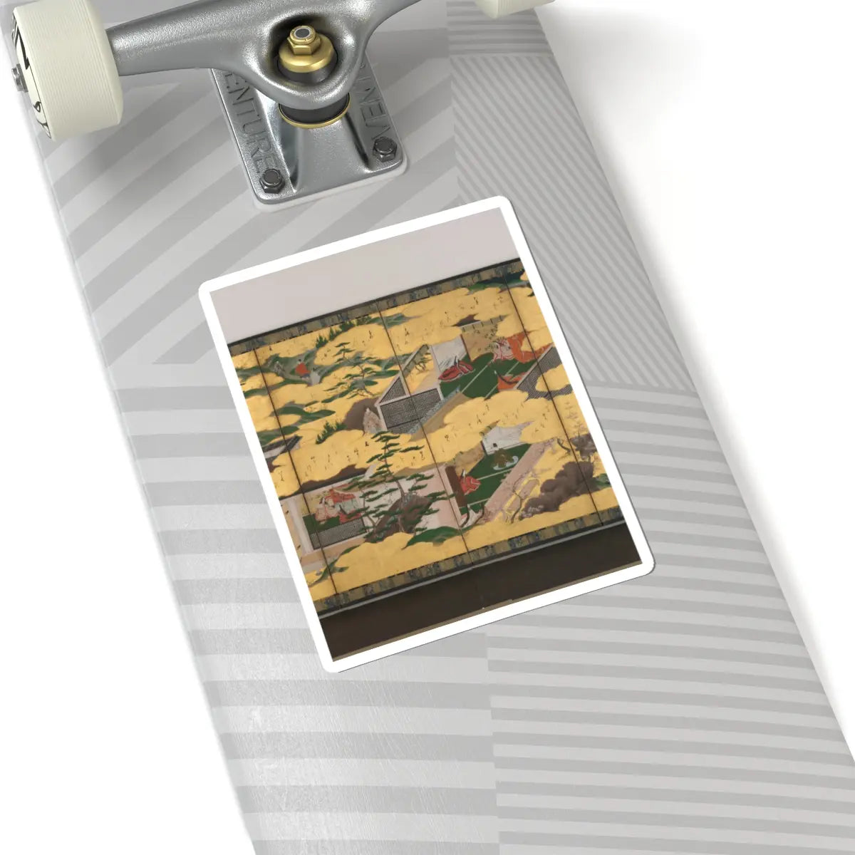 unknown - Scenes from the Tales of Ise - first half of the 17th century v4 - STICKER Vinyl Kiss-Cut Decal