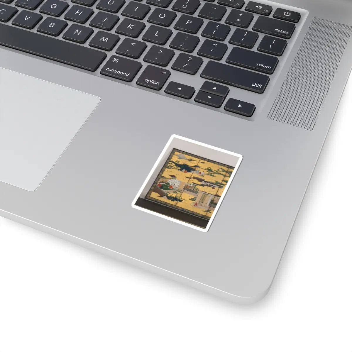 unknown - Scenes from the Tales of Ise - first half of the 17th century v5 - STICKER Vinyl Kiss-Cut Decal