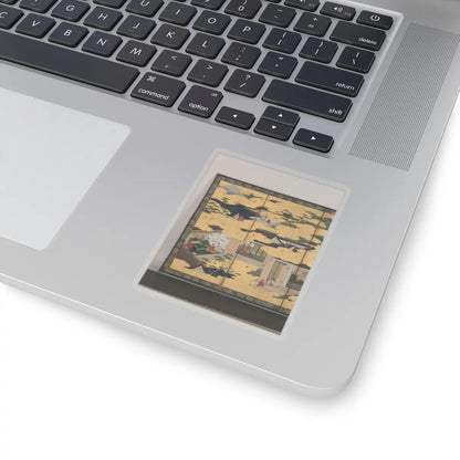 unknown - Scenes from the Tales of Ise - first half of the 17th century v5 - STICKER Vinyl Kiss-Cut Decal