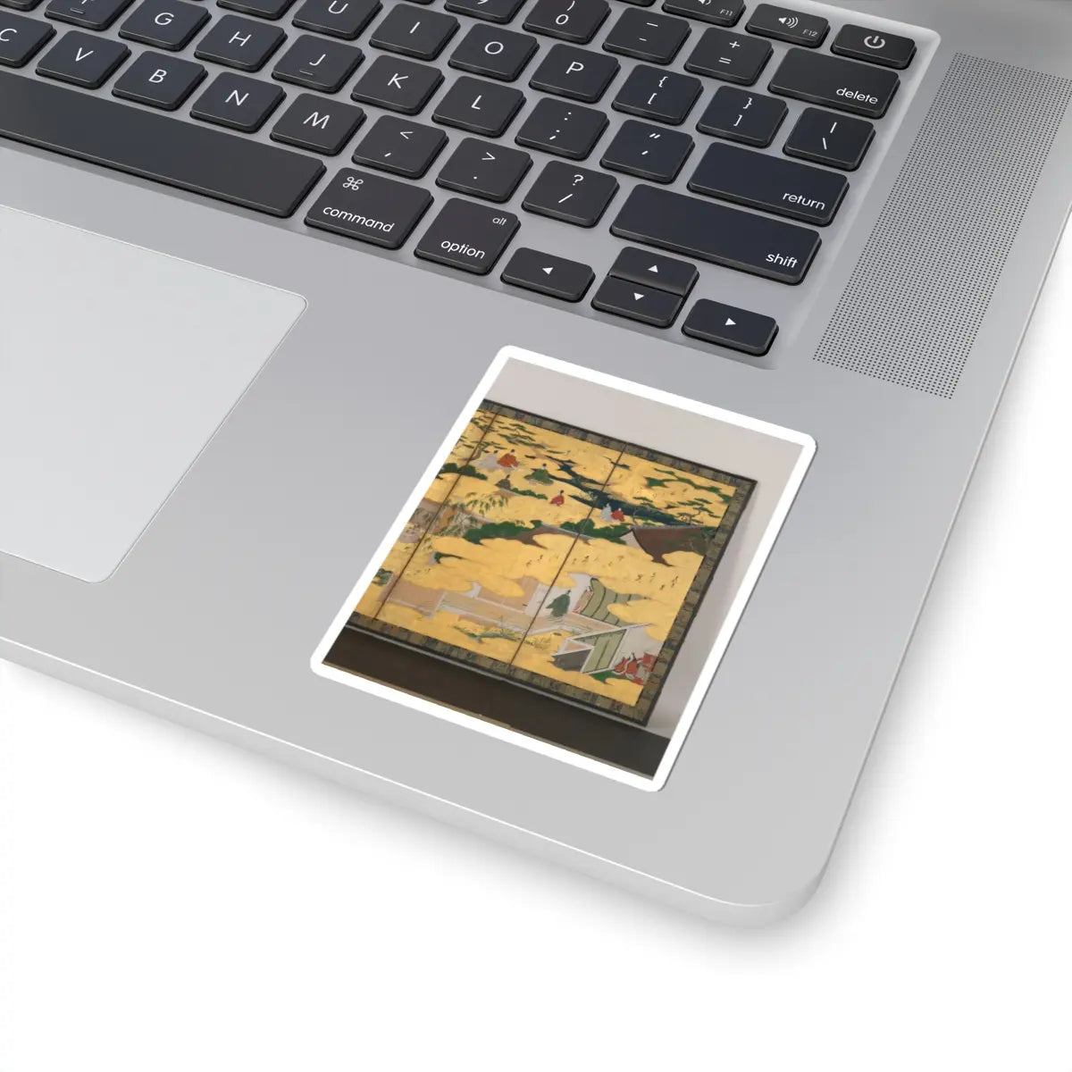 unknown - Scenes from the Tales of Ise - first half of the 17th century v6 - STICKER Vinyl Kiss-Cut Decal