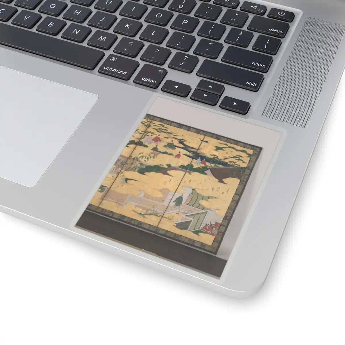 unknown - Scenes from the Tales of Ise - first half of the 17th century v6 - STICKER Vinyl Kiss-Cut Decal