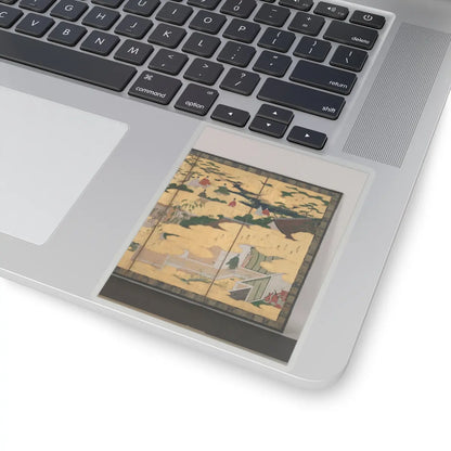 unknown - Scenes from the Tales of Ise - first half of the 17th century v6 - STICKER Vinyl Kiss-Cut Decal