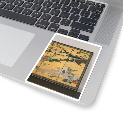 unknown - Scenes from the Tales of Ise - first half of the 17th century v6 - STICKER Vinyl Kiss-Cut Decal