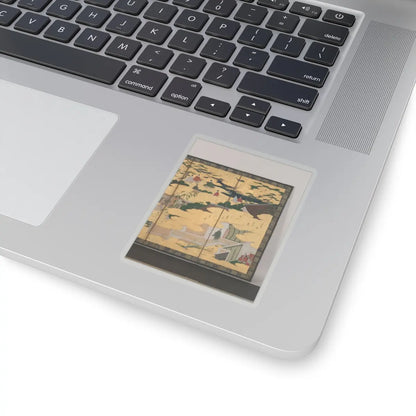 unknown - Scenes from the Tales of Ise - first half of the 17th century v6 - STICKER Vinyl Kiss-Cut Decal