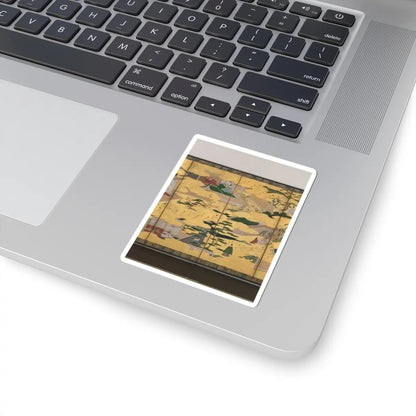 unknown - Scenes from the Tales of Ise - first half of the 17th century v7 - STICKER Vinyl Kiss-Cut Decal