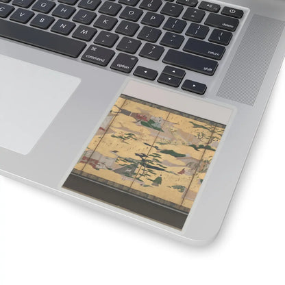 unknown - Scenes from the Tales of Ise - first half of the 17th century v7 - STICKER Vinyl Kiss-Cut Decal