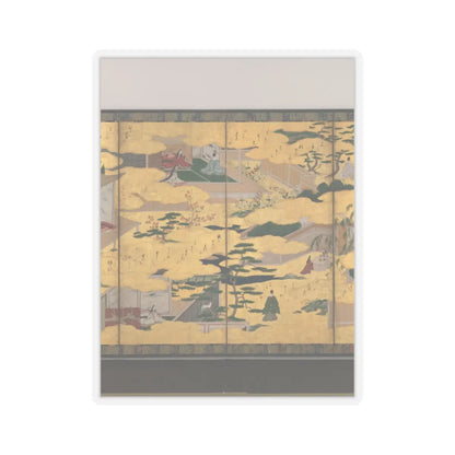 unknown - Scenes from the Tales of Ise - first half of the 17th century v7 - STICKER Vinyl Kiss-Cut Decal