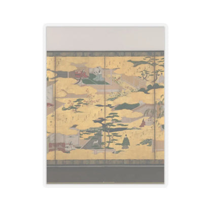 unknown - Scenes from the Tales of Ise - first half of the 17th century v7 - STICKER Vinyl Kiss-Cut Decal