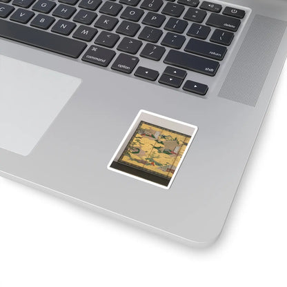unknown - Scenes from the Tales of Ise - first half of the 17th century v8 - STICKER Vinyl Kiss-Cut Decal