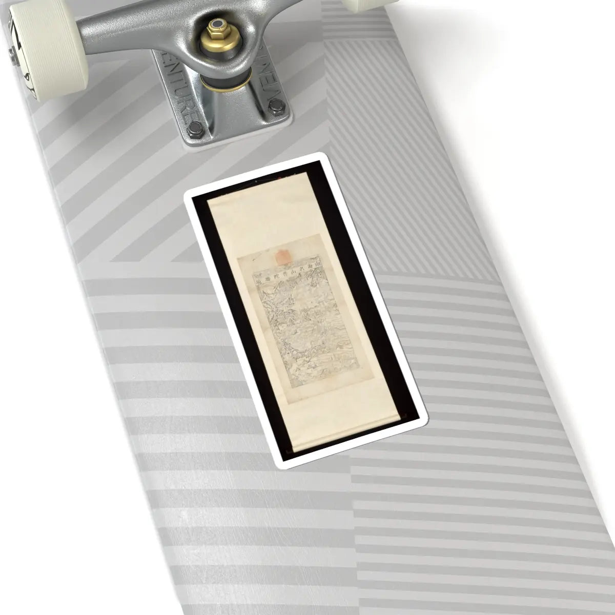 SKU:TSS-STICK-NKNSCN-6X6-6 Sizes:6" × 6" Types:White
