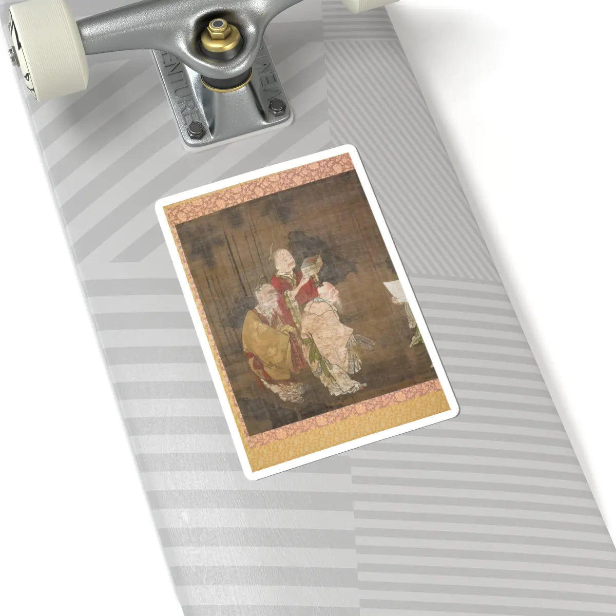 unknown - Seven Sages of the Bamboo Grove - unknown v4 - STICKER Vinyl Kiss-Cut Decal