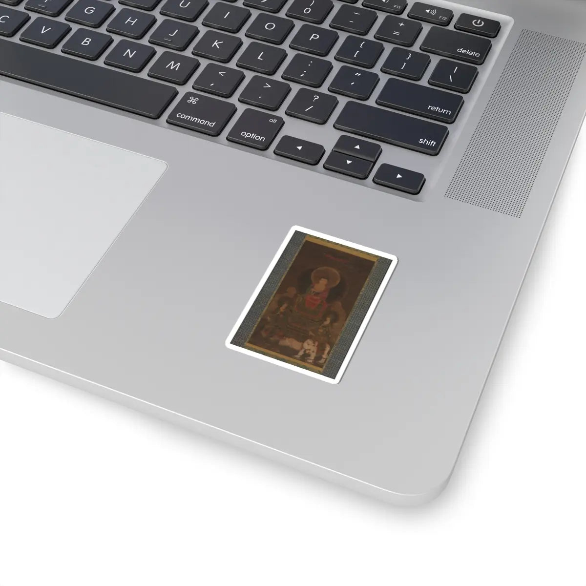 unknown - Shaka (Shakyamuni) Triad - 13th century v1 - STICKER Vinyl Kiss-Cut Decal