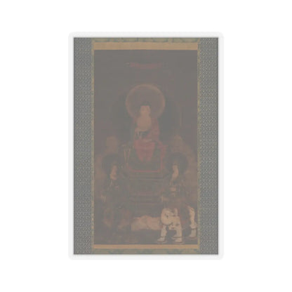 unknown - Shaka (Shakyamuni) Triad - 13th century v1 - STICKER Vinyl Kiss-Cut Decal