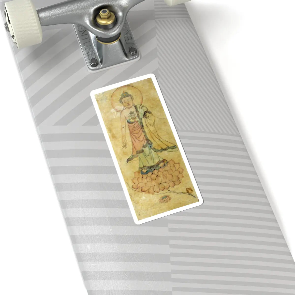 SKU:TSS-STICK-NKNSTN-6X6-14KR1 Sizes:6" × 6" Types:White