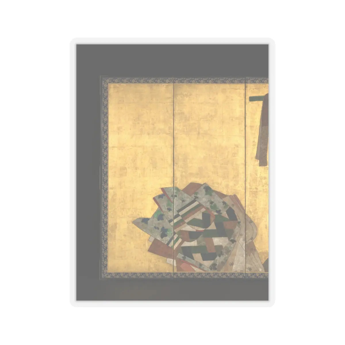 unknown - Tagasode (“Whose Sleeves”) - first half of 17th century v8 - STICKER Vinyl Kiss-Cut Decal