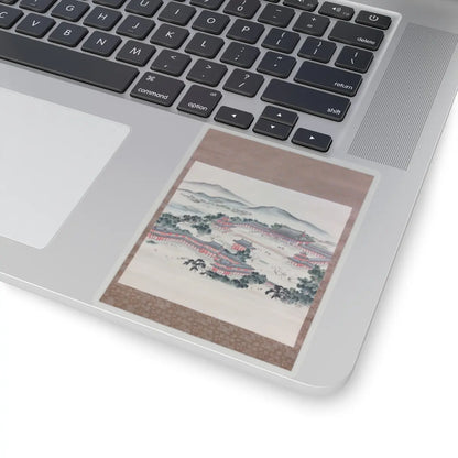 unknown - Tai Kyokuden Temple in Kyoto; Built in 1895 - ca. 1895–1900 v1 - STICKER Vinyl Kiss-Cut Decal
