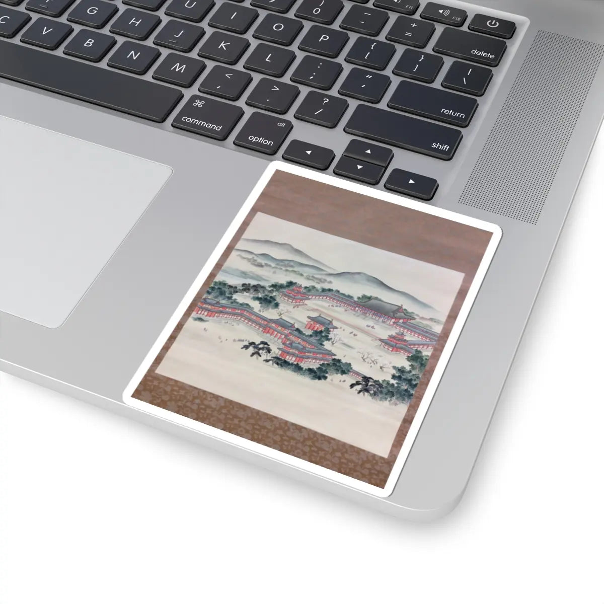 unknown - Tai Kyokuden Temple in Kyoto; Built in 1895 - ca. 1895–1900 v1 - STICKER Vinyl Kiss-Cut Decal