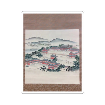 unknown - Tai Kyokuden Temple in Kyoto; Built in 1895 - ca. 1895–1900 v1 - STICKER Vinyl Kiss-Cut Decal