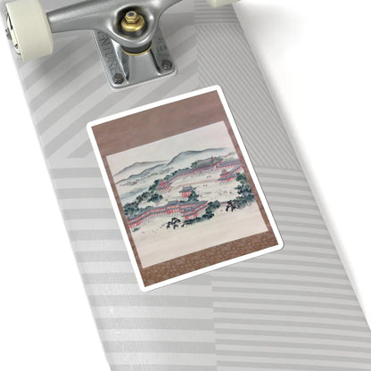 unknown - Tai Kyokuden Temple in Kyoto; Built in 1895 - ca. 1895–1900 v1 - STICKER Vinyl Kiss-Cut Decal