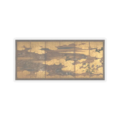 unknown - “Takebun,” from the Musical Drama “The New Piece” (Shinkyoku) - early 17th century v1 - STICKER Vinyl Kiss-Cut Decal