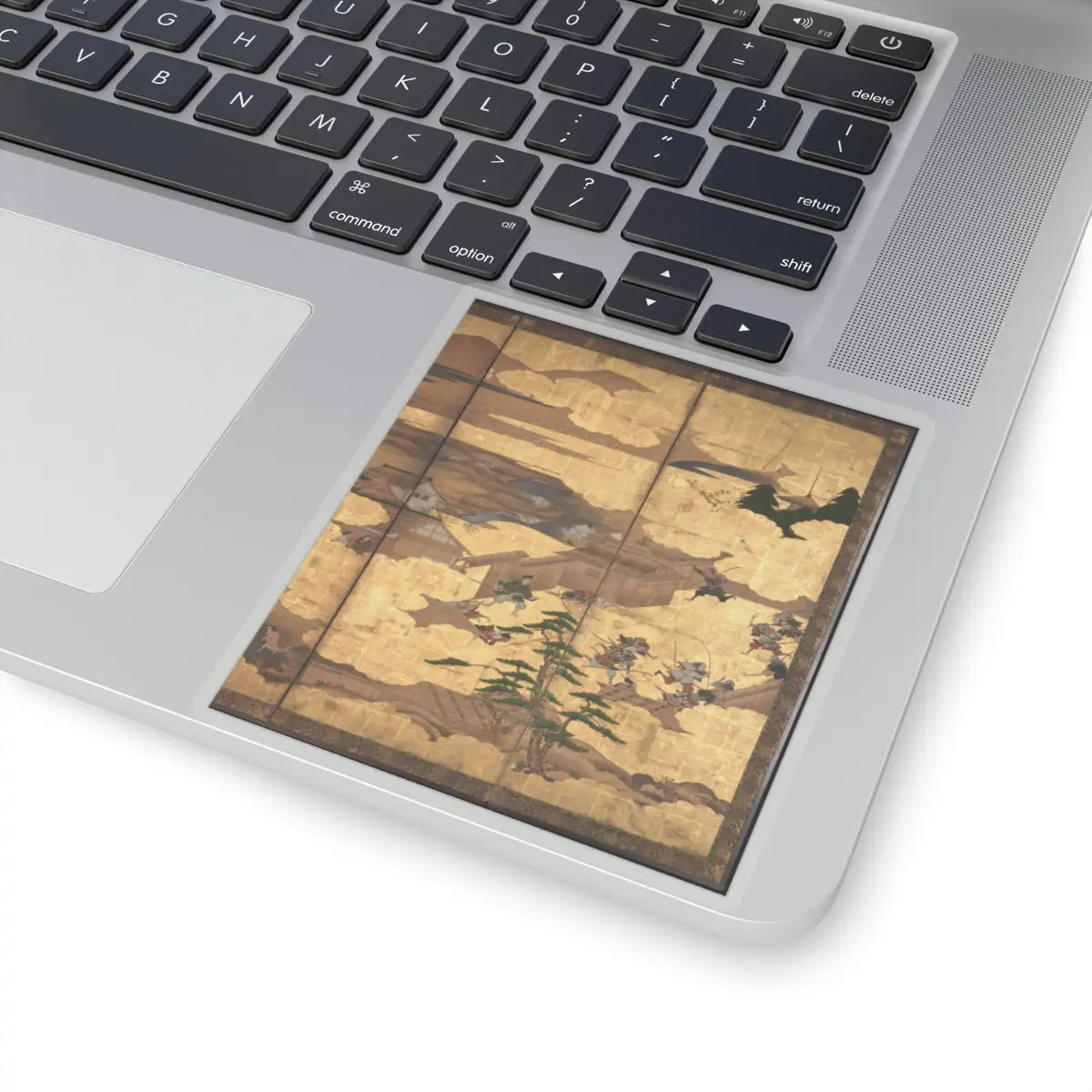 unknown - “Takebun,” from the Musical Drama “The New Piece” (Shinkyoku) - early 17th century v3 - STICKER Vinyl Kiss-Cut Decal