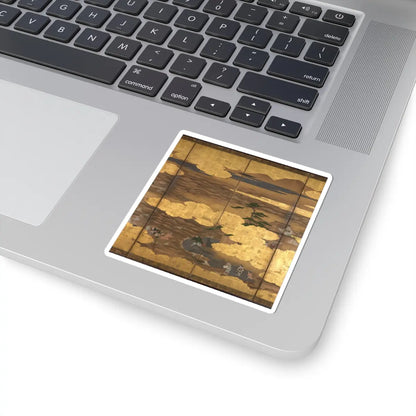 unknown - “Takebun,” from the Musical Drama “The New Piece” (Shinkyoku) - early 17th century v4 - STICKER Vinyl Kiss-Cut Decal