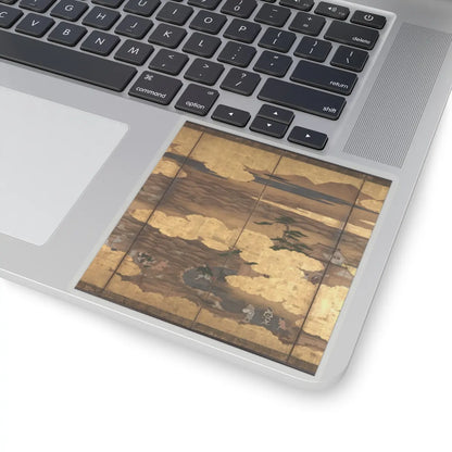 unknown - “Takebun,” from the Musical Drama “The New Piece” (Shinkyoku) - early 17th century v4 - STICKER Vinyl Kiss-Cut Decal