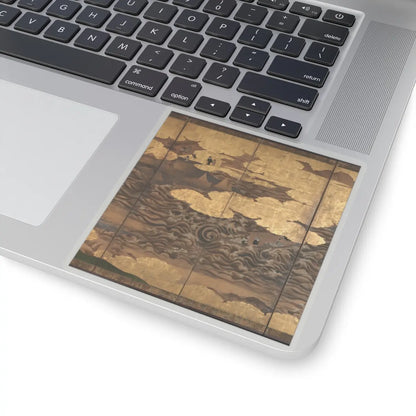 unknown - “Takebun,” from the Musical Drama “The New Piece” (Shinkyoku) - early 17th century v7 - STICKER Vinyl Kiss-Cut Decal