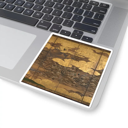 unknown - “Takebun,” from the Musical Drama “The New Piece” (Shinkyoku) - early 17th century v7 - STICKER Vinyl Kiss-Cut Decal