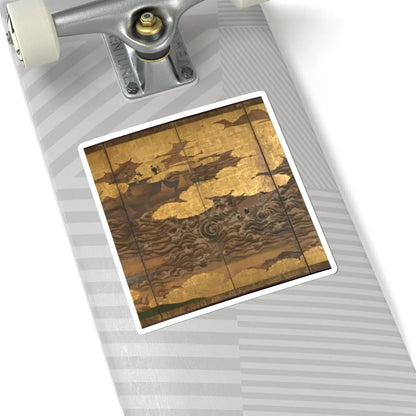 unknown - “Takebun,” from the Musical Drama “The New Piece” (Shinkyoku) - early 17th century v7 - STICKER Vinyl Kiss-Cut Decal