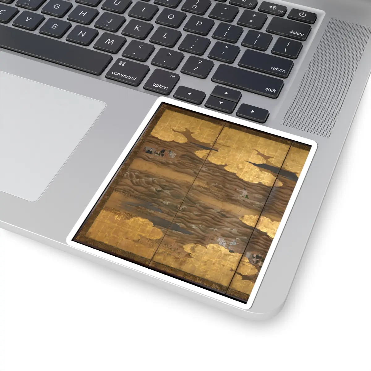 unknown - “Takebun,” from the Musical Drama “The New Piece” (Shinkyoku) - early 17th century v8 - STICKER Vinyl Kiss-Cut Decal