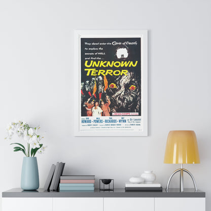 UNKNOWN TERROR 1957 - Framed Movie Poster-The Sticker Space