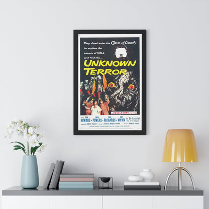 UNKNOWN TERROR 1957 - Framed Movie Poster-The Sticker Space