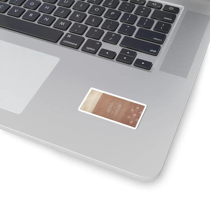 unknown - Textile for a handscroll - dated March 18, 1714 v10 - STICKER Vinyl Kiss-Cut Decal