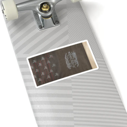 unknown - Textile for a handscroll - dated March 18, 1714 v4 - STICKER Vinyl Kiss-Cut Decal