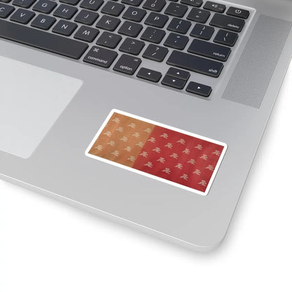 unknown - Textile for a handscroll - dated March 18, 1714 v6 - STICKER Vinyl Kiss-Cut Decal