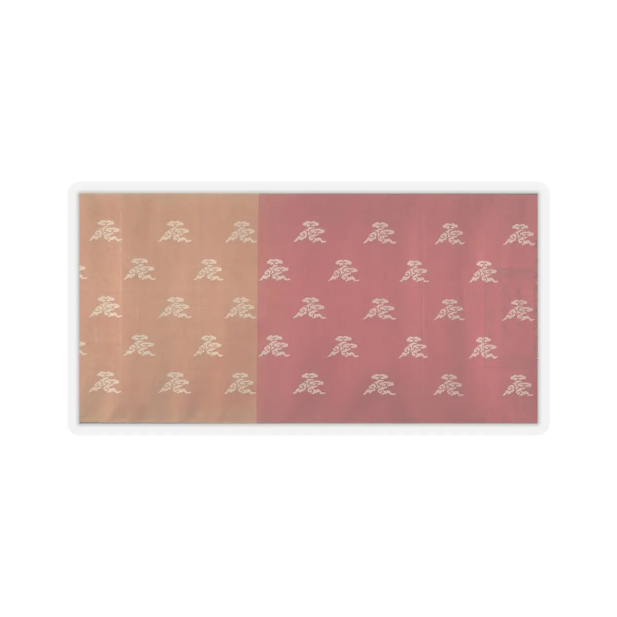 unknown - Textile for a handscroll - dated March 18, 1714 v6 - STICKER Vinyl Kiss-Cut Decal
