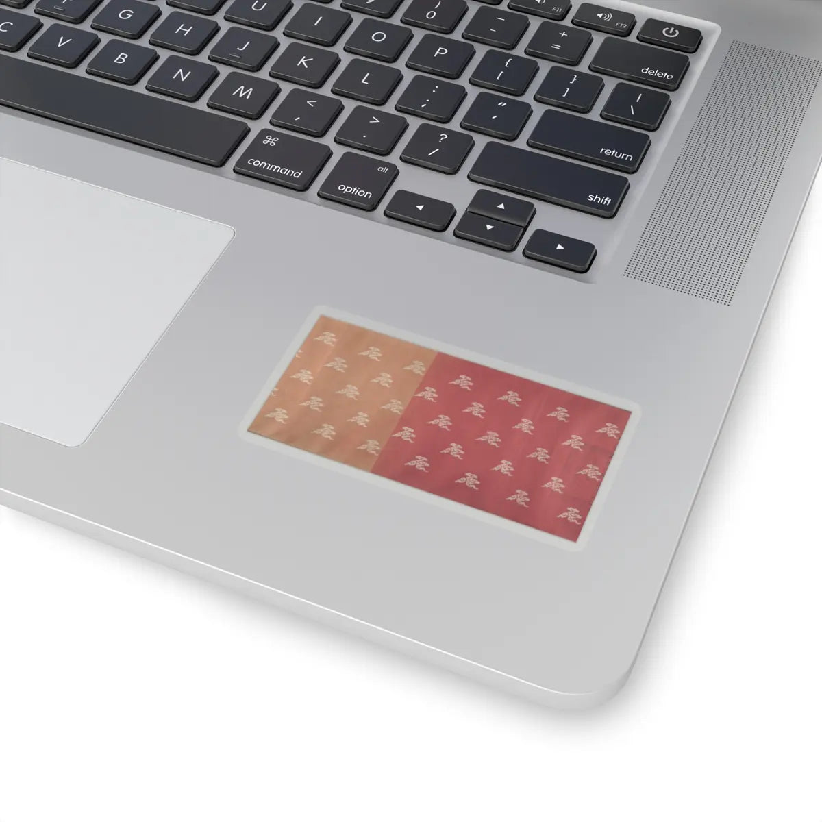 unknown - Textile for a handscroll - dated March 18, 1714 v6 - STICKER Vinyl Kiss-Cut Decal