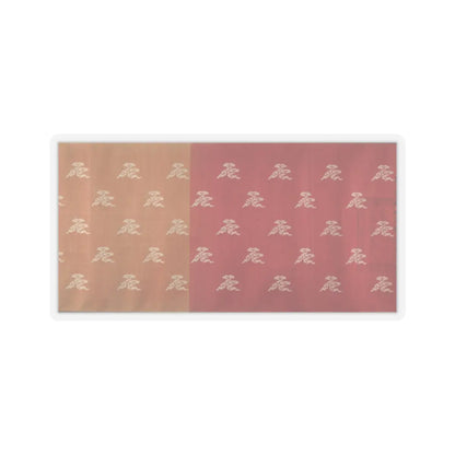 unknown - Textile for a handscroll - dated March 18, 1714 v6 - STICKER Vinyl Kiss-Cut Decal