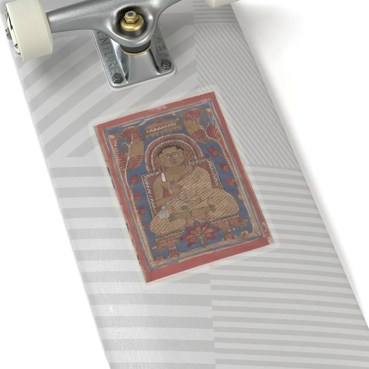 unknown - The Attainment of Perfect Knowledge (Siddha) by Mahavira's Disciple Indrabhuti Gautama - 15th century v1 - STICKER Vinyl Kiss-Cut Decal